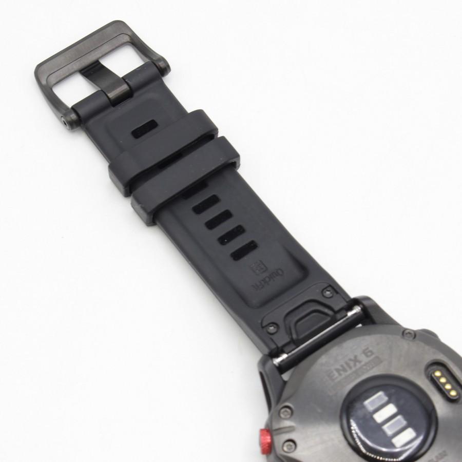【美品】Garmin fenix 6 Pro Dual Power Ti Carbon Gray DLC/Carbon Gray DLC Ti 010-02410-35 スマートウォッチ 本体 |  | 15