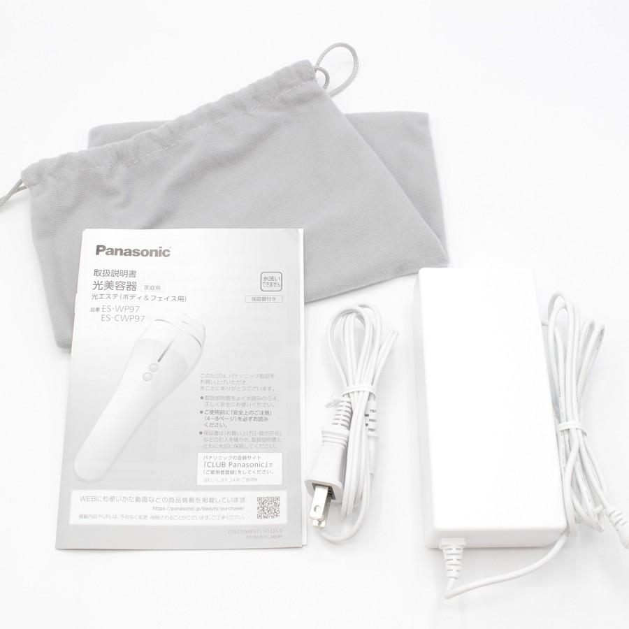 美品】パナソニック 光エステ ES-CWP97-N ボディ&フェイス用 光美容器 