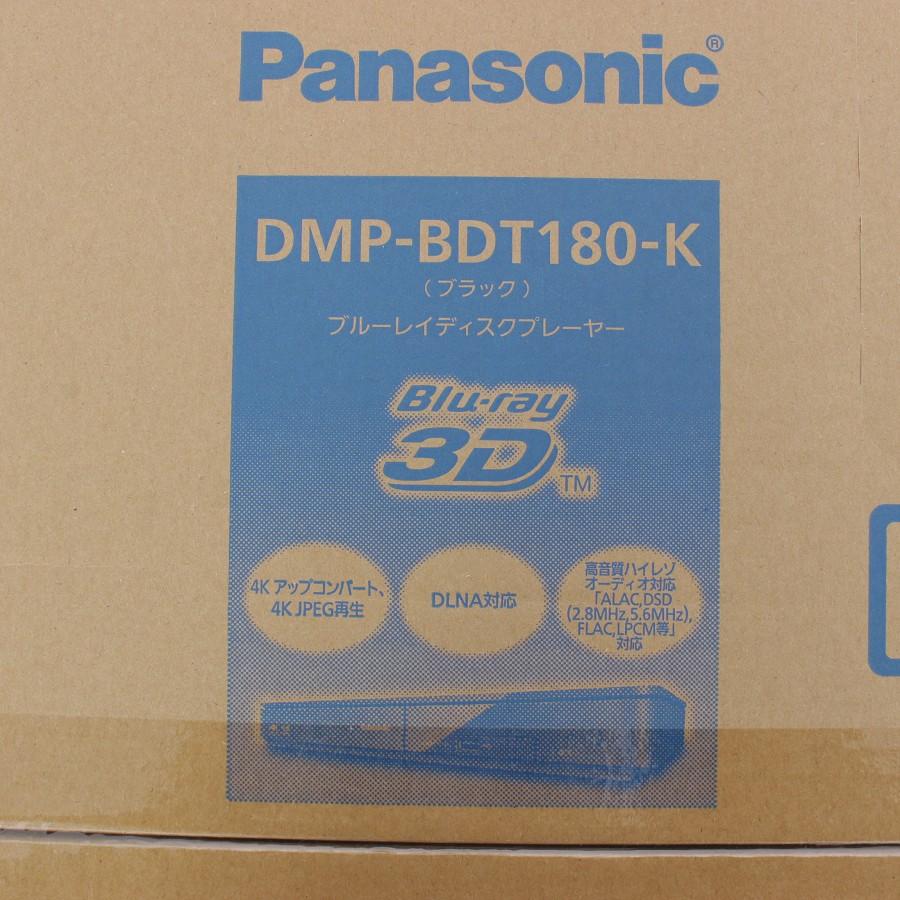 パナソニック ブルーレイディスクプレーヤー DMP-BDT180-K 4Kアップ