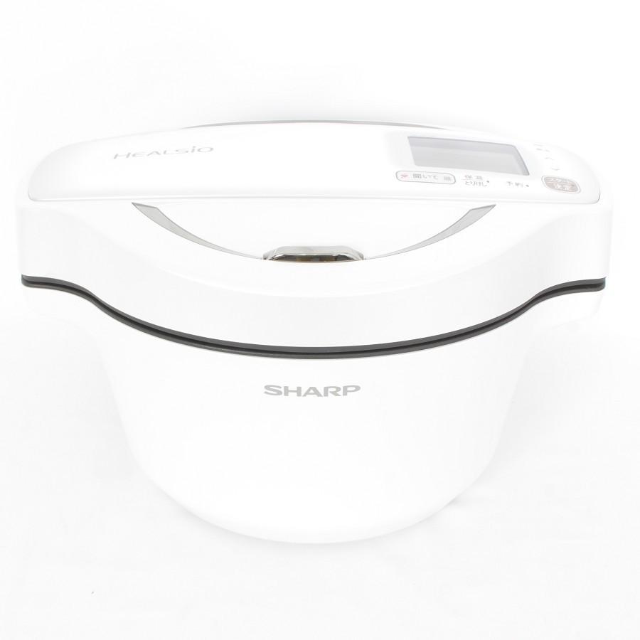 美品】シャープ ヘルシオ ホットクック KN-HW16D-W 自動調理 圧力鍋  