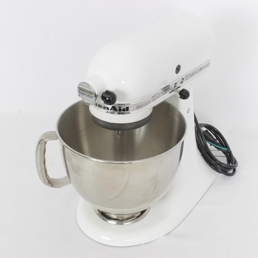 【美品】キッチンエイド KSM150WH ホワイト スタンドミキサー 本体 | KitchenAid | 01