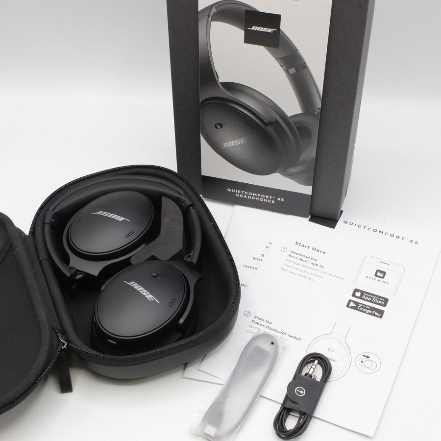 【美品】Bose QuietComfort 45 headphones ワイヤレスヘッドホン ノイズキャンセリング ボーズ 本体