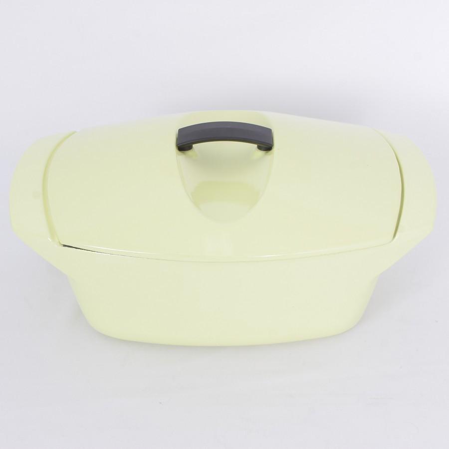 ル・クルーゼ コケル 復刻版 パステルイエロー 25060-28-79 28cm ホーロー 両手鍋 Coquelle 本体 | Le Creuset | 01