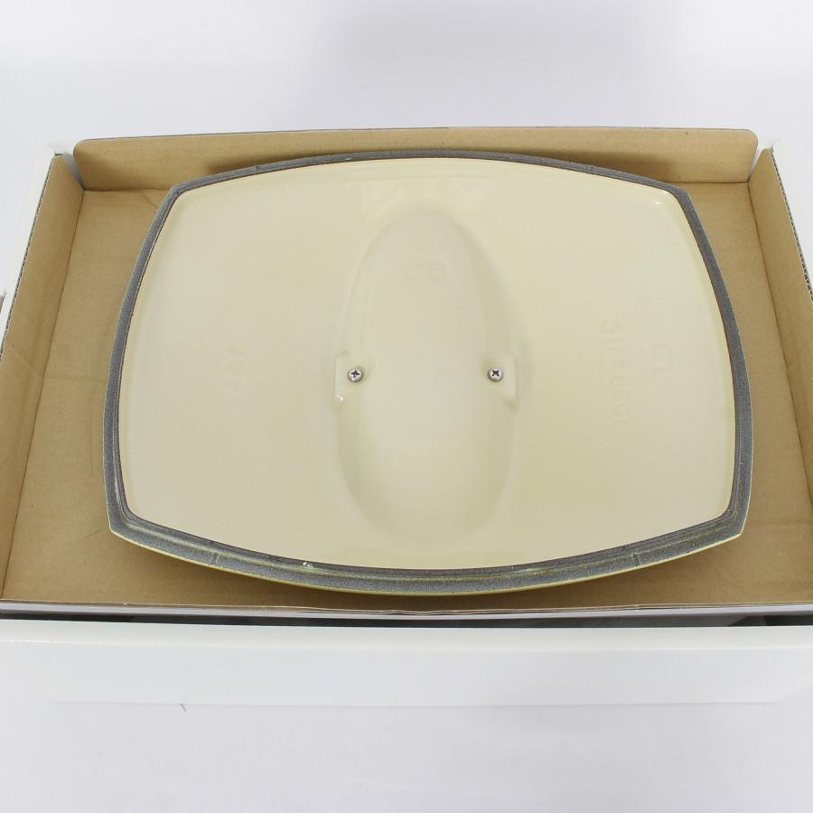 ル・クルーゼ コケル 復刻版 パステルイエロー 25060-28-79 28cm ホーロー 両手鍋 Coquelle 本体 | Le Creuset | 07