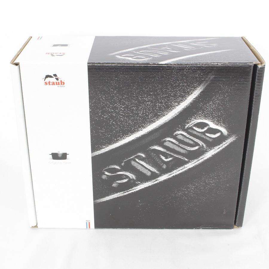 【新品】ストウブ ピコ・ココット ラウンド 20cm ブラック 40509-487 ホーロー 両手鍋 本体 | ピコ・ココット | 07
