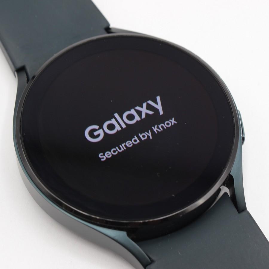美品】SAMSUNG Galaxy Watch4 44mm SM-R870NZGAXJP グリーン スマート  