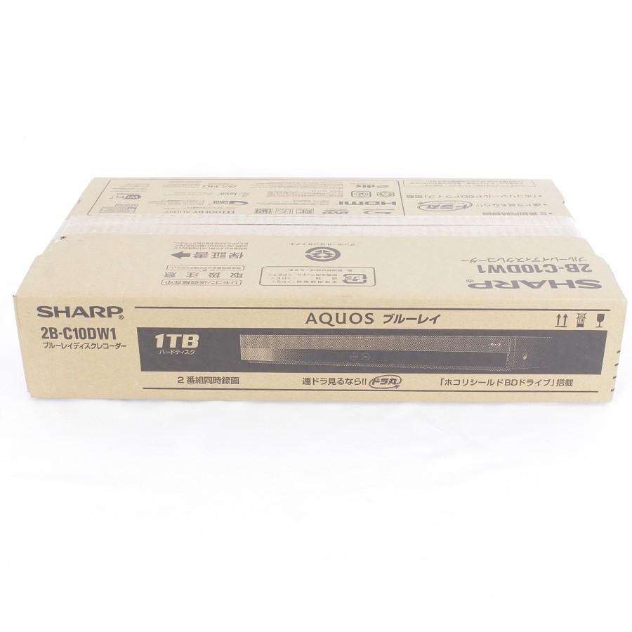 新品/未開封】シャープ AQUOSブルーレイ 2B-C10DW1 ダブルチューナー  