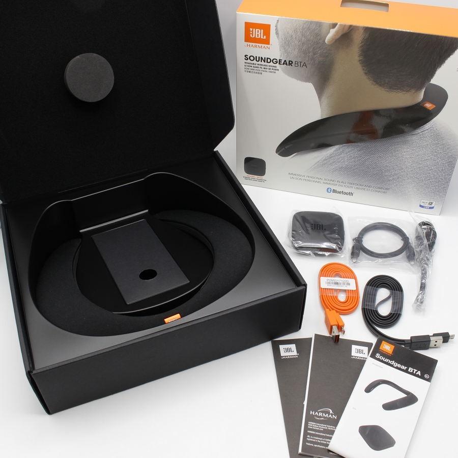 美品】JBL SOUNDGEAR BTA ウェアラブルネックスピーカー ブラック 
