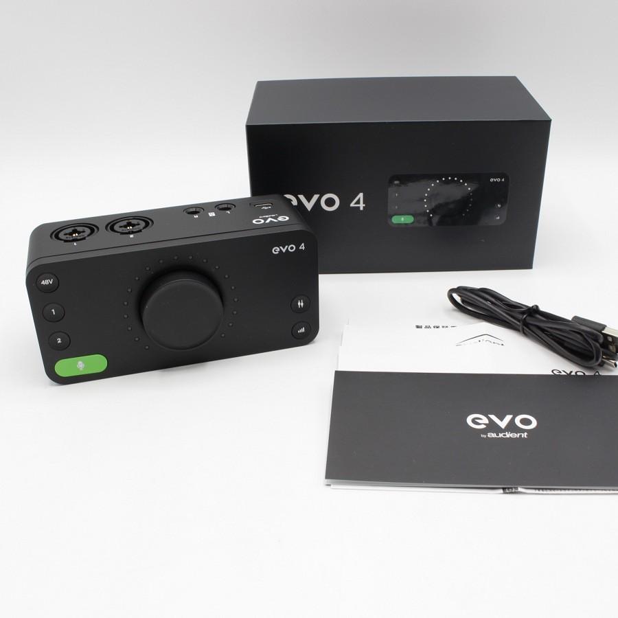 【美品】Audient EVO4 USB オーディオ インターフェイス 2in2out オーディエント エボ 本体 | 