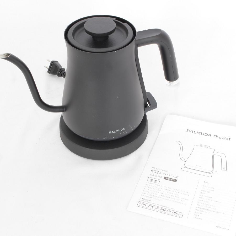BALMUDA The Pot K02A-BK ブラック 電気ケトル バルミューダ ザ・ポット 本体 | BALMUDA The Pot