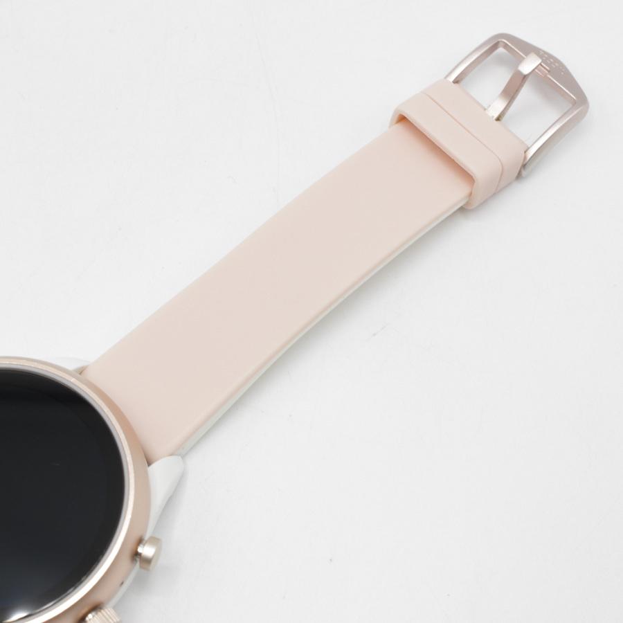 【美品】FOSSIL スポーツ スマートウォッチ FTW6022 ブラッシュシリコン 交換用バンド付き フォッシル 腕時計 本体