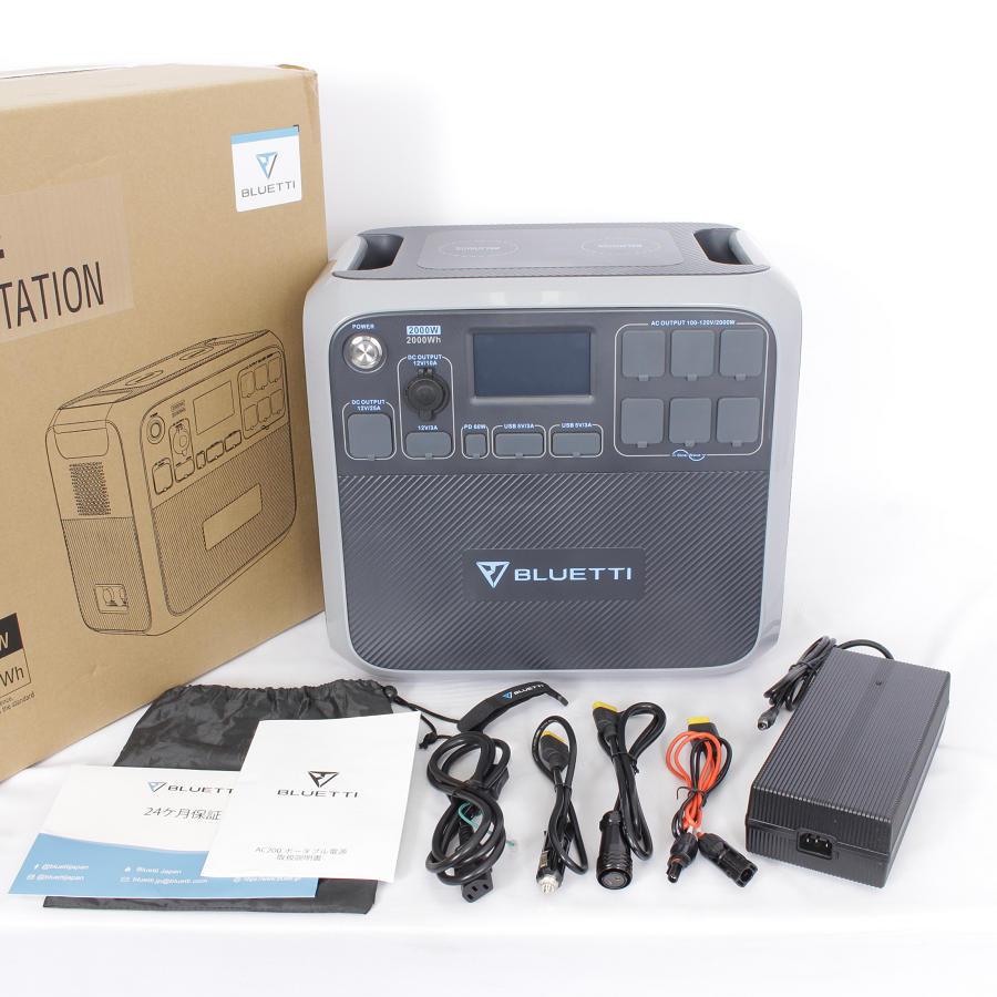 BLUETTI ポータブル電源 AC200P 2,000Wh/2,000W 