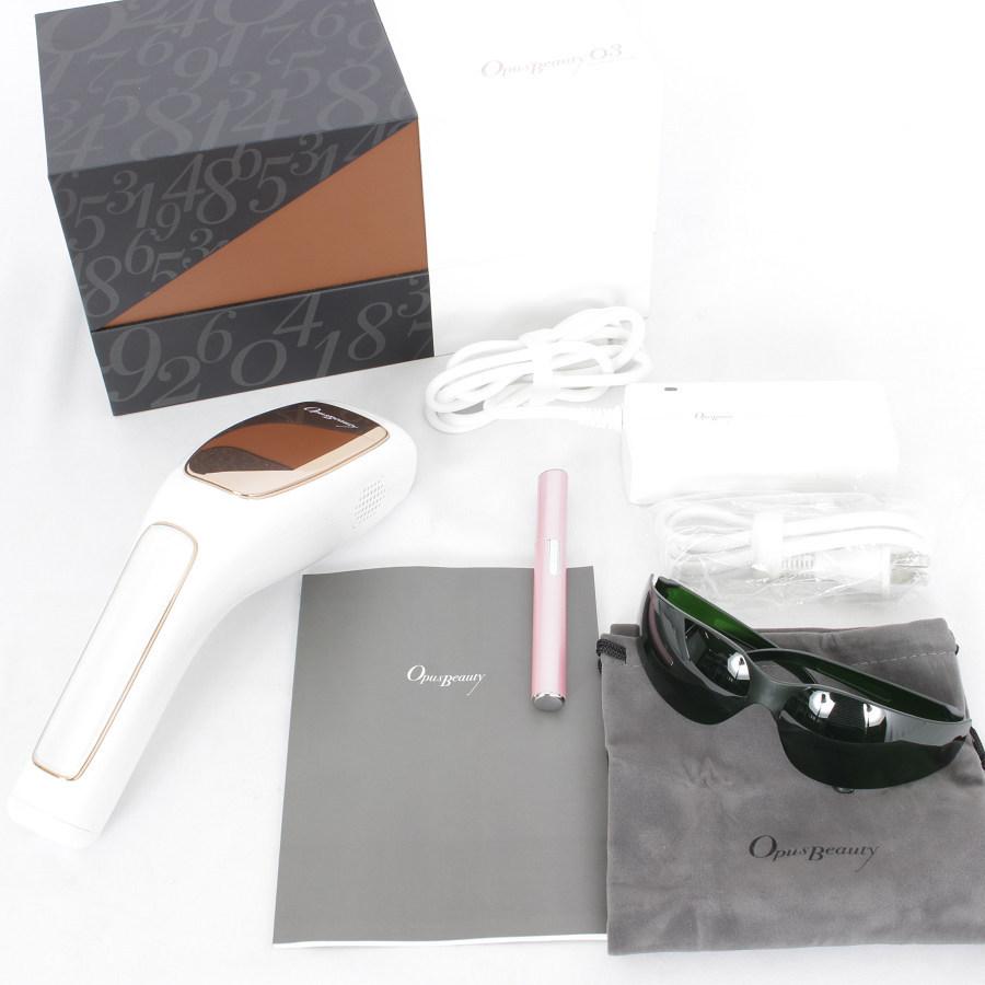 Opus Beauty 03 家庭用脱毛器 箱 本体 サングラス付属 Opus Beauty 03 家庭用脱毛器 箱 本体 サングラス付属