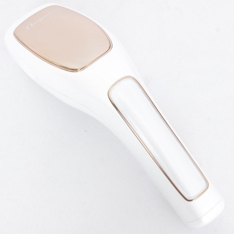 【美品】OPUS BEAUTY 03 家庭用脱毛器 KK010 ピュアホワイト×ローズゴールド オーパスビューティ ゼロスリー THRシステム 本体 |  | 01