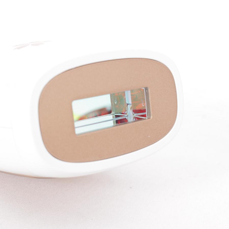【美品】OPUS BEAUTY 03 家庭用脱毛器 KK010 ピュアホワイト×ローズゴールド オーパスビューティ ゼロスリー THRシステム 本体 |  | 04