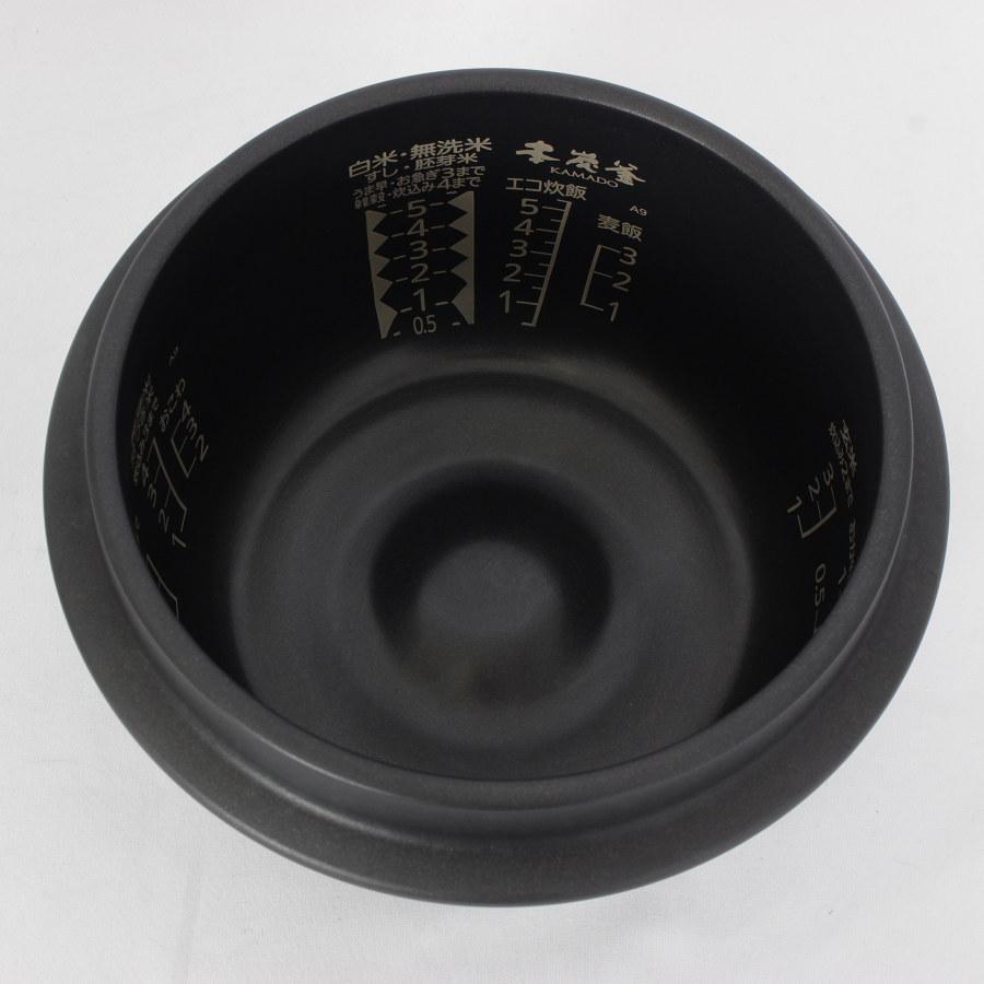 三菱 本炭釜 NJ-AW109-W 白和三盆 IH炊飯器 5.5合炊き KAMADO 羽釜タイプ 八重全面加熱 本体 | 本炭釜 KAMADO | 09