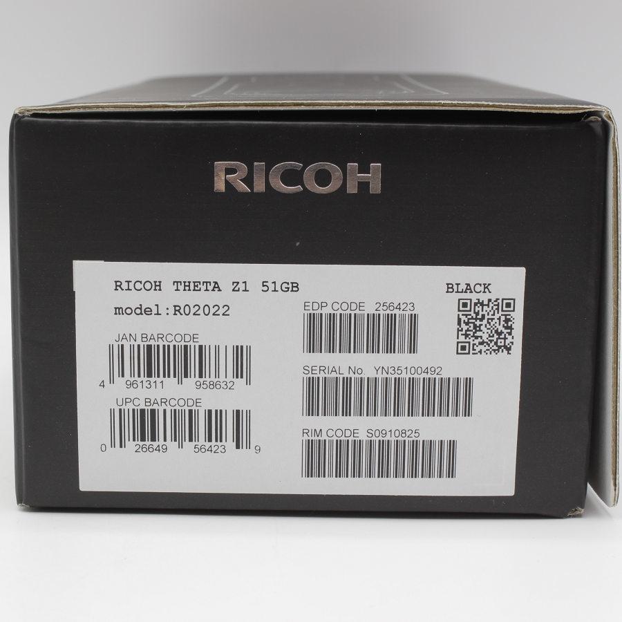【美品】リコー THETA Z1 51GB 910831 ブラック 360度カメラ 全天球 RICOH シータ 本体 | THETA | 09
