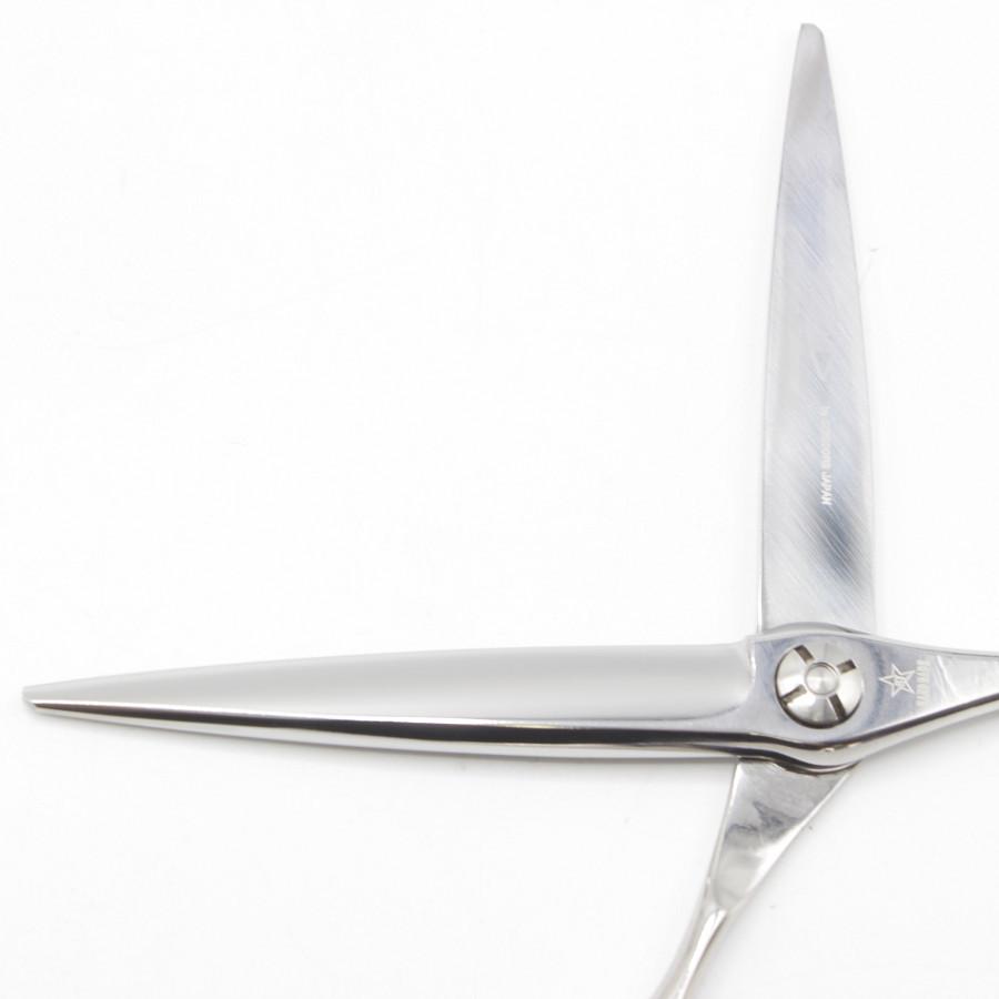 【美品】シザーズジャパン Qvプロペラ LSBS加工 カットシザー 5.8インチ ハマグリ刃 オフセットハンドル AHP58i16N |  | 02