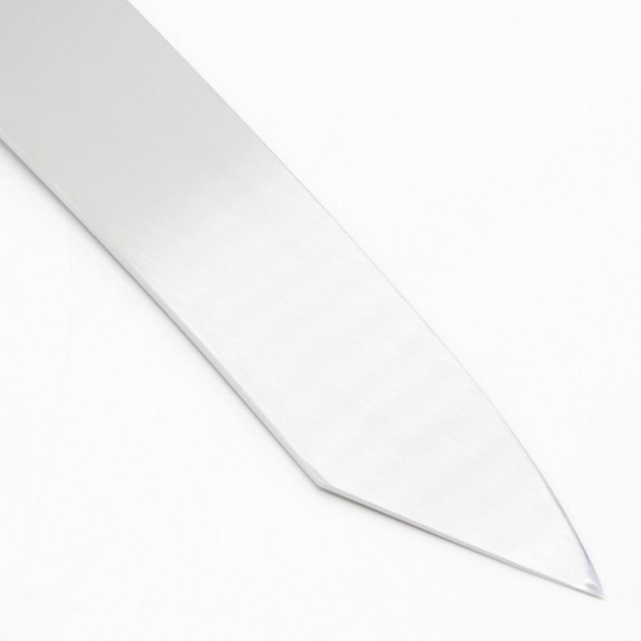 新品】子の日 榊 切付包丁 八寸 八角黒檀柄 鏡面 鞘付 刃渡り約240mm