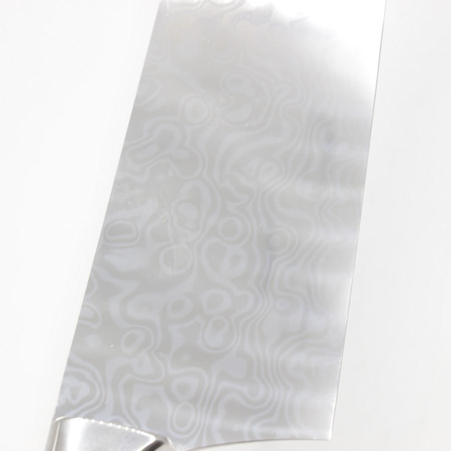 新品】子の日 コアレス ダマスカス 牛刀 ジグドボーン ブルー 八寸