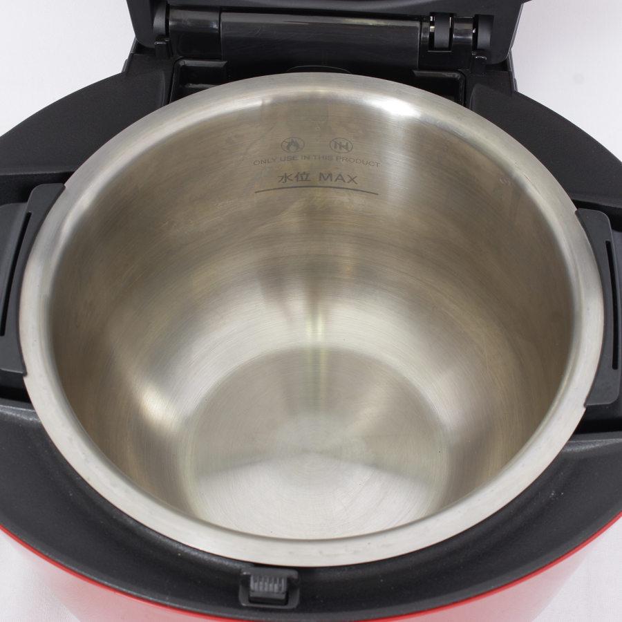 シャープ ヘルシオ ホットクック KN-HW16E-R 無水調理鍋 レッド系 圧力鍋 本体 | ヘルシオ | 03