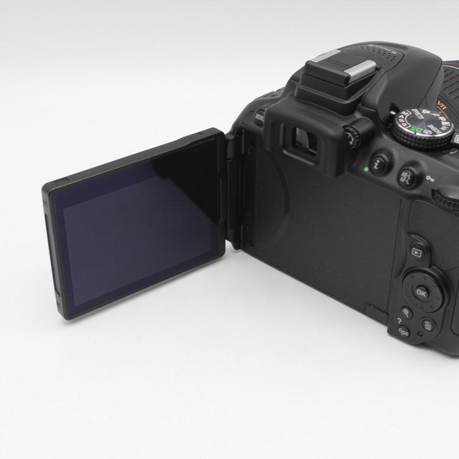 【美品】ニコン D5300 AF-P 18-55 VR レンズキット デジタル一眼レフカメラ ブラック D5300LKP18-55 本体 | ニコンD | 03
