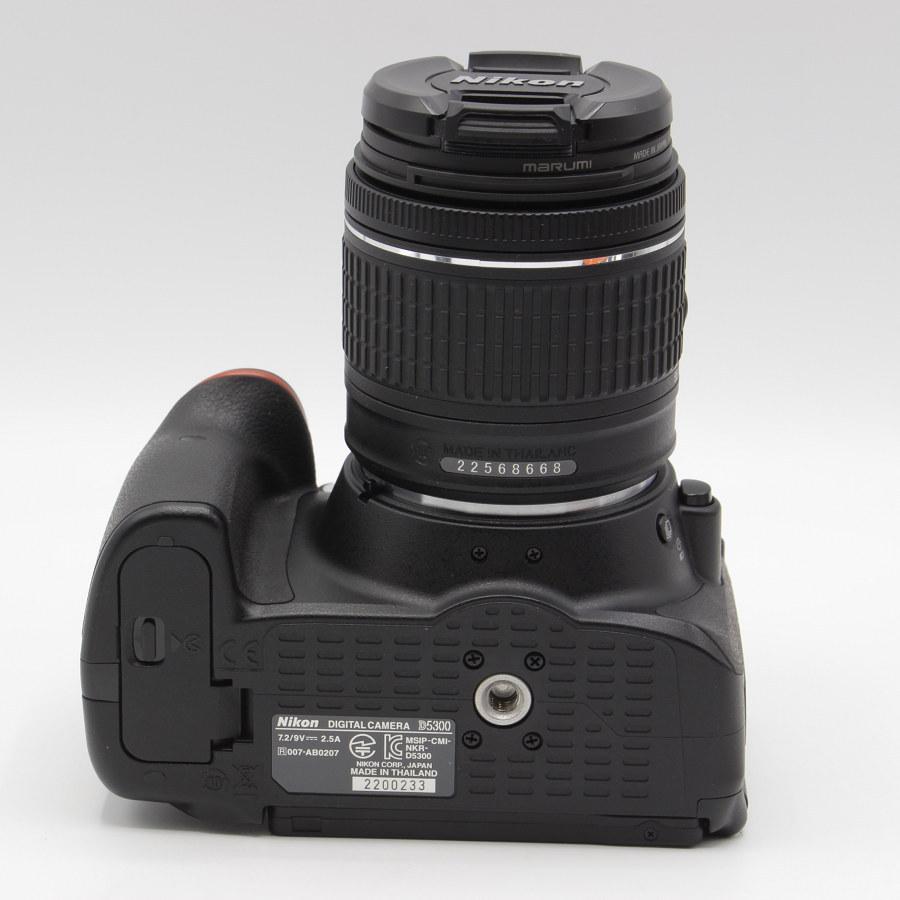 【美品】ニコン D5300 AF-P 18-55 VR レンズキット デジタル一眼レフカメラ ブラック D5300LKP18-55 本体 | ニコンD | 04