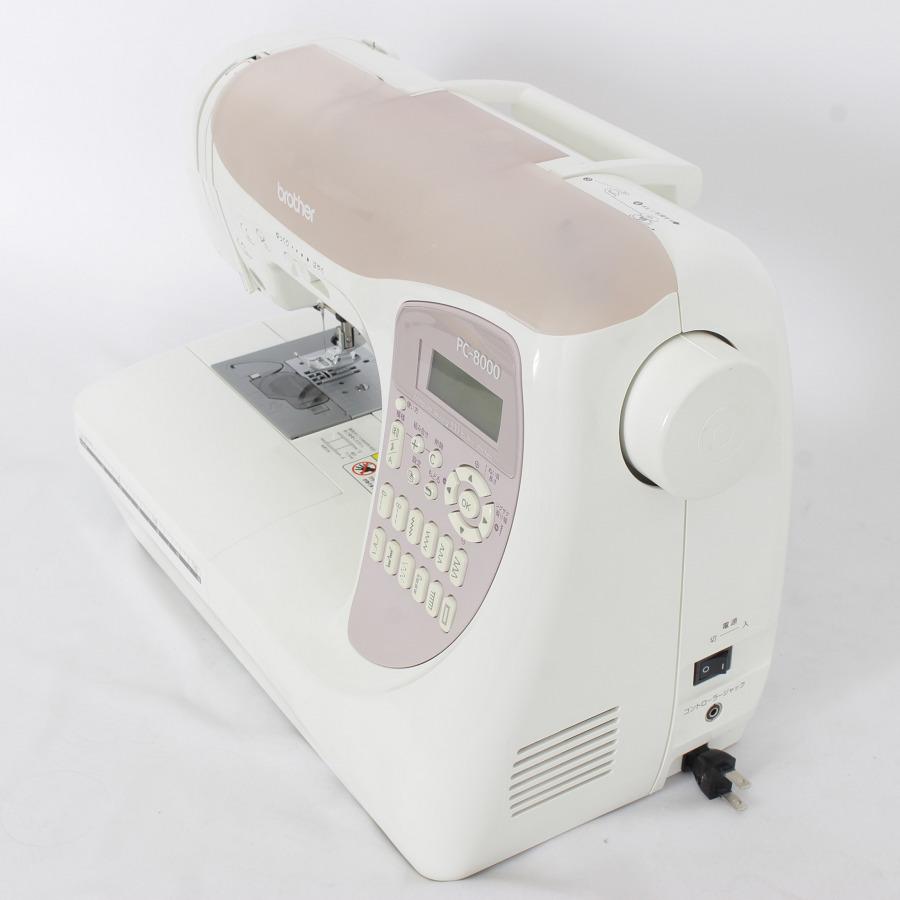 brother - 美品☆ブラザー　コンピュータミシン PC-8000　ワイドテーブル、ケース付き PC-8000 | 一般用ミシン | 家庭用ミシン | ブラザー