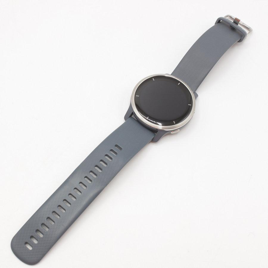 【美品】Garmin VENU2 010-02430-60 Granite Blue/Silver スマートウォッチ ガーミン ヴェニュー 本体｜refun｜04