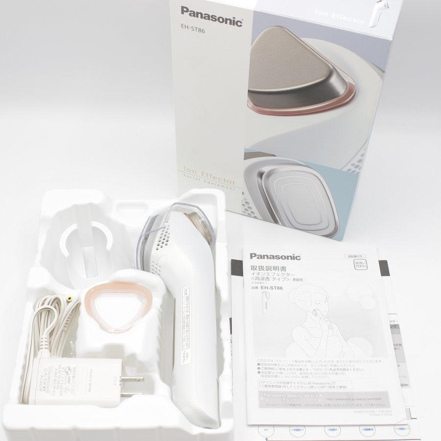 イオンエフェクター 【美品】パナソニック EH-ST86-P 導入美容器 高 