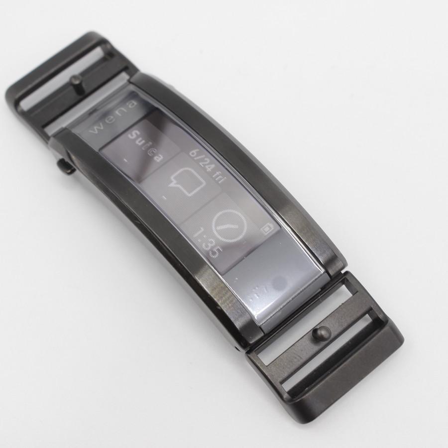 SONY wena 3 leather WNW-C21A/B プレミアムブラック スマートウォッチ  