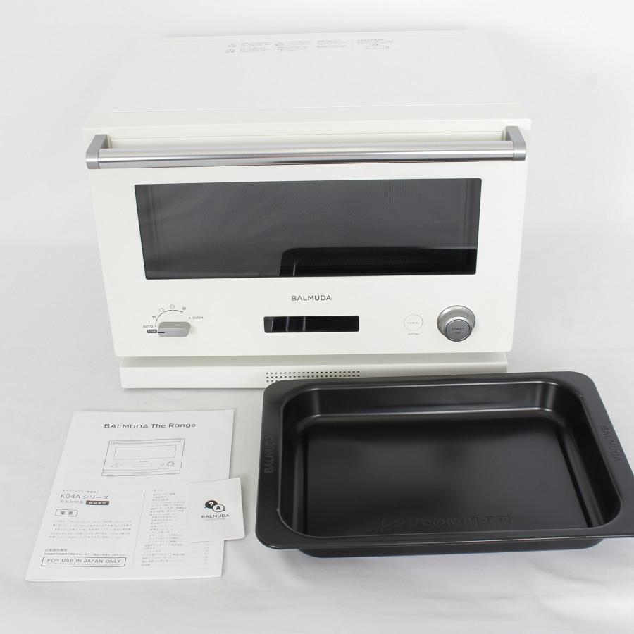 BALUMUDA The Range K04A 白　※ジャンク品、説明書付 ジャンク】BALMUDA The Range ホワイト BALUMUDA The Range K04A 白