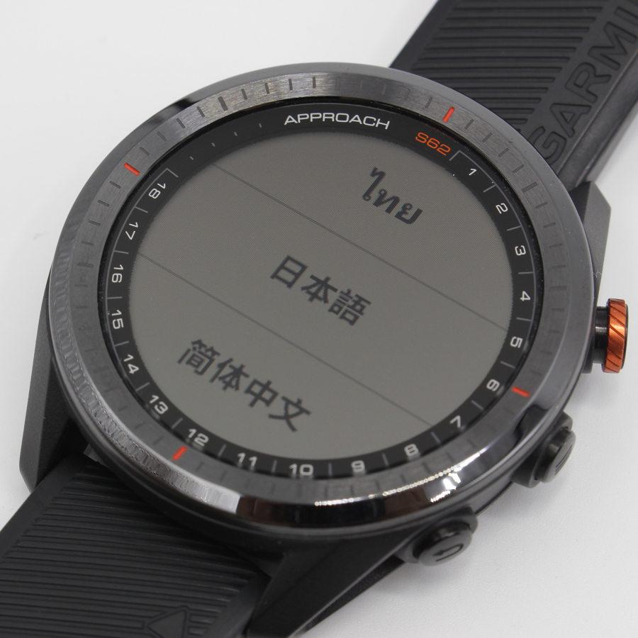 美品】Garmin Approach S62 Black 010-02200-22 ゴルフナビ