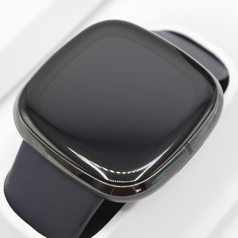 Google Fitbit 【美品】fitbit sense FB512BKBK-FRCJK カーボン