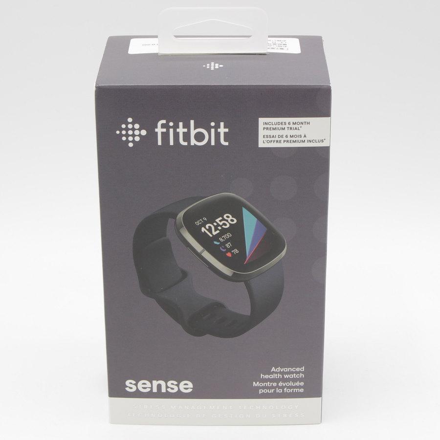 【新品未開封】fitbit sense GPS搭載 スマートウォッチ FB512GLBK Suica対応】Fitbit Sense GPS搭載 スマートウォッチ カーボン