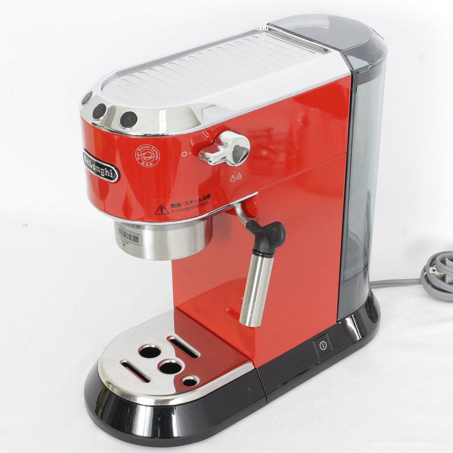 デロンギ デディカ EC680R RED 美品(DeLonghi - DeLonghi デロンギ デディカ EC680R RED 美品(DeLonghi - DeLonghi