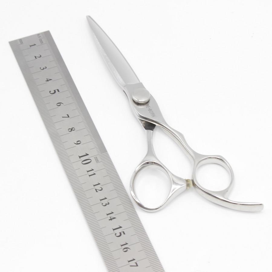 美品】RE-BORN FLB600 カットシザー 6インチ 笹刃 3Dハンドル リボーン