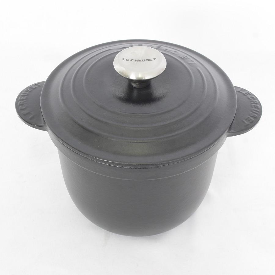 ル・クルーゼ ココット・エブリィ 18cm インナーリッド付き マット  