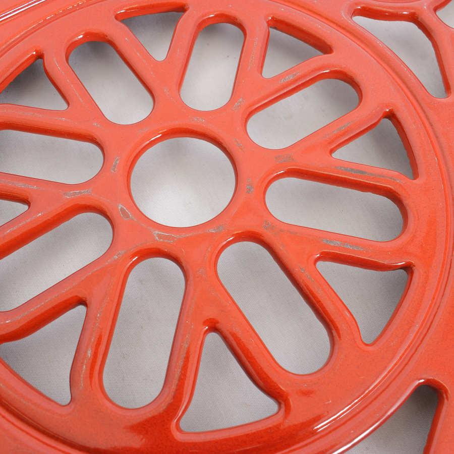 Le Creuset（ル・クルーゼ） ポットスタンド チェリーレッド 5段