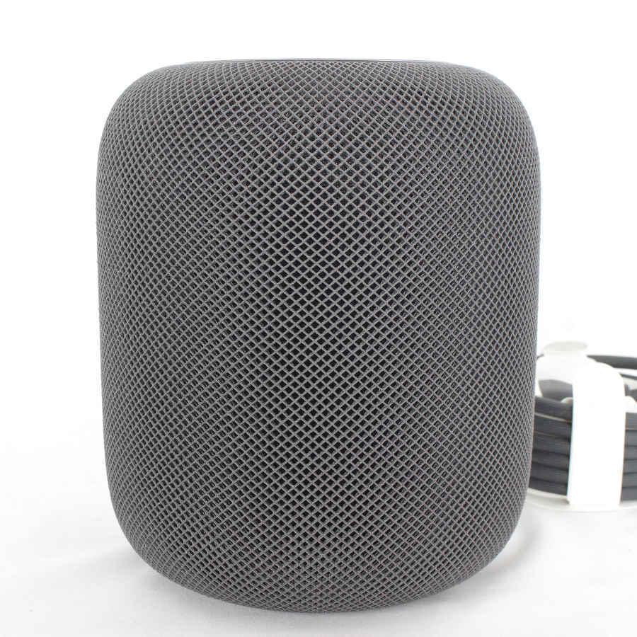 美品】Apple HomePod MQHW2J/A スペースグレイ スマートスピーカー 