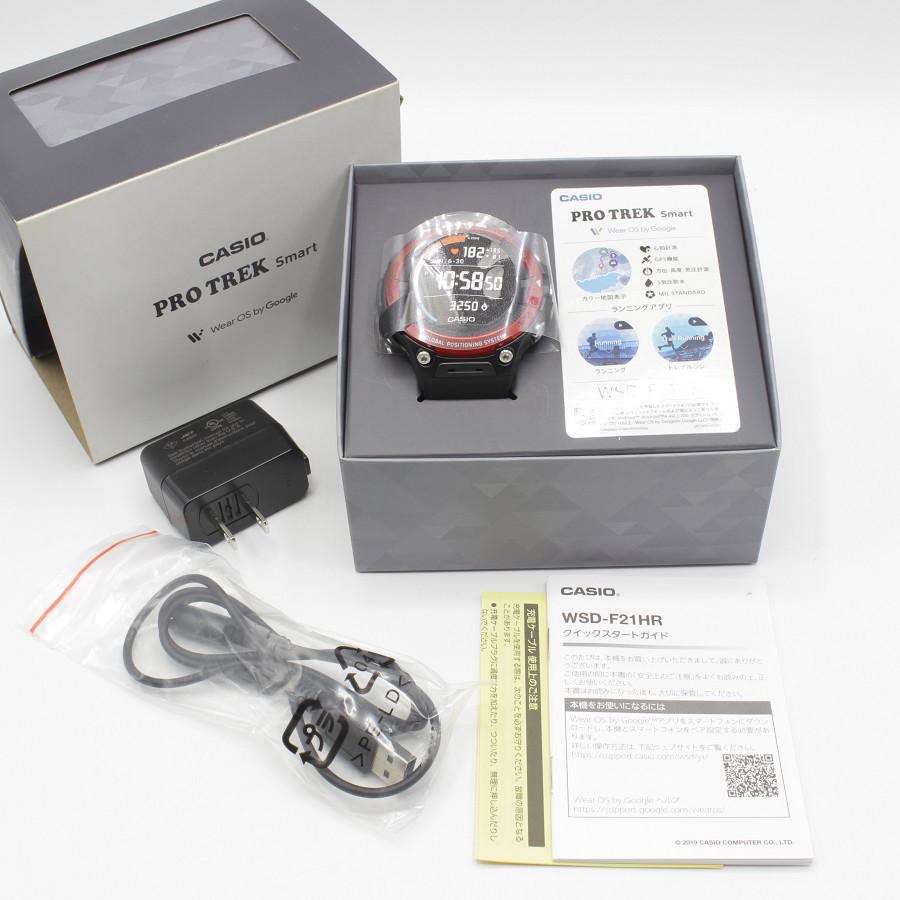 未使用】CASIO PRO TREK Smart WSD-F21HR-RD レッド スマートウォッチ  