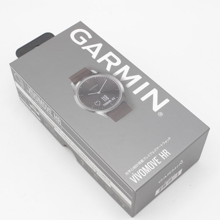 ガーミン vívomove HR BlackSilver leather