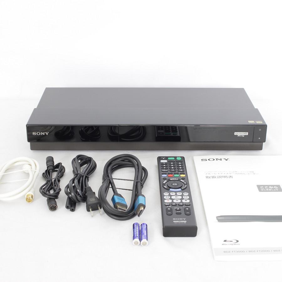 【美品】ソニー BDZ-FT1000 ブルーレイレコーダー 1TB 3チューナー UltraHDブルーレイ対応 3番組同時録画 SONY 本体 | SONY