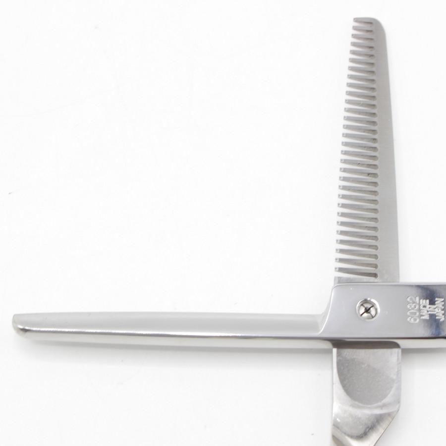 美品】光シザー 6032 セニング 6インチ オフセットハンドル 30目U溝 約