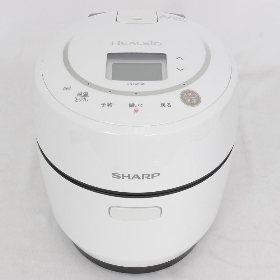 美品】シャープ ヘルシオ ホットクック KN-HW10E-W 無水調理鍋 