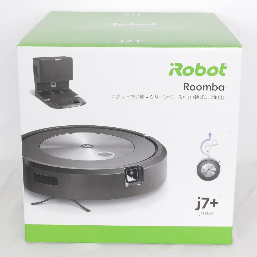 ルンバ 【新品/未開封】iRobot j7+ j755860 ロボット掃除機 自動ゴミ 
