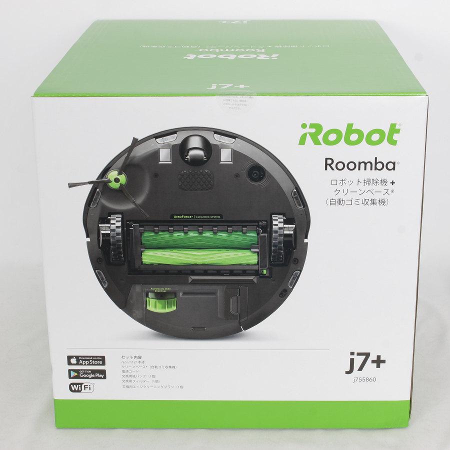 ルンバ 【新品/未開封】iRobot j7+ j755860 ロボット掃除機 自動ゴミ