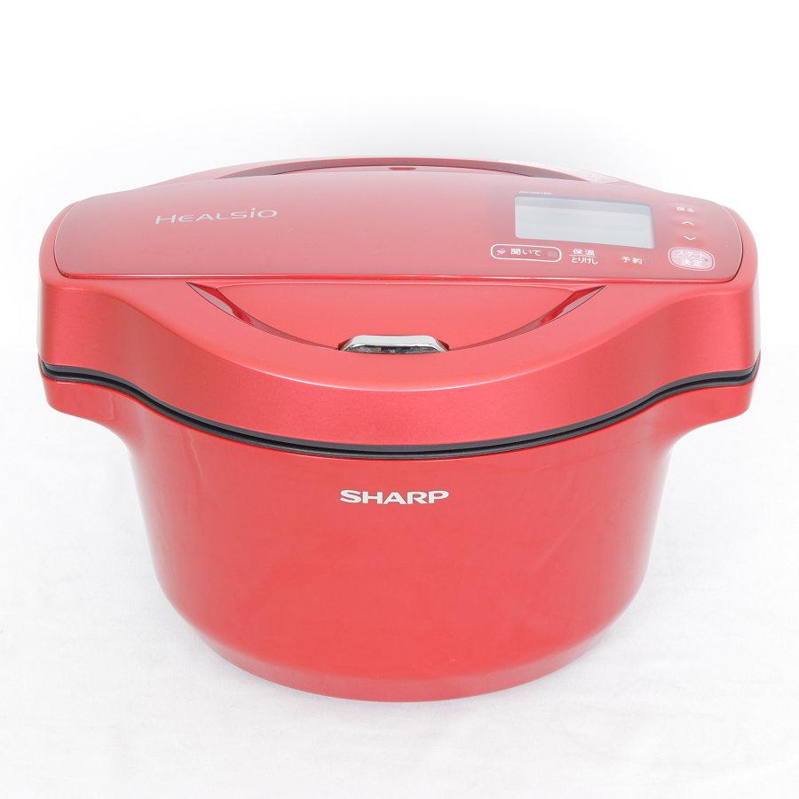 ヘルシオ シャープ ホットクック KN-HW16D-R 水なし自動調理鍋