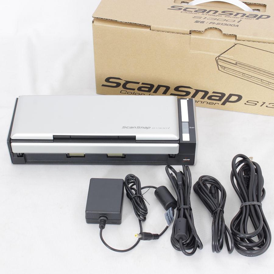 美品】富士通 ScanSnap S1300i FI-S1300A キュメント スキャナー 
