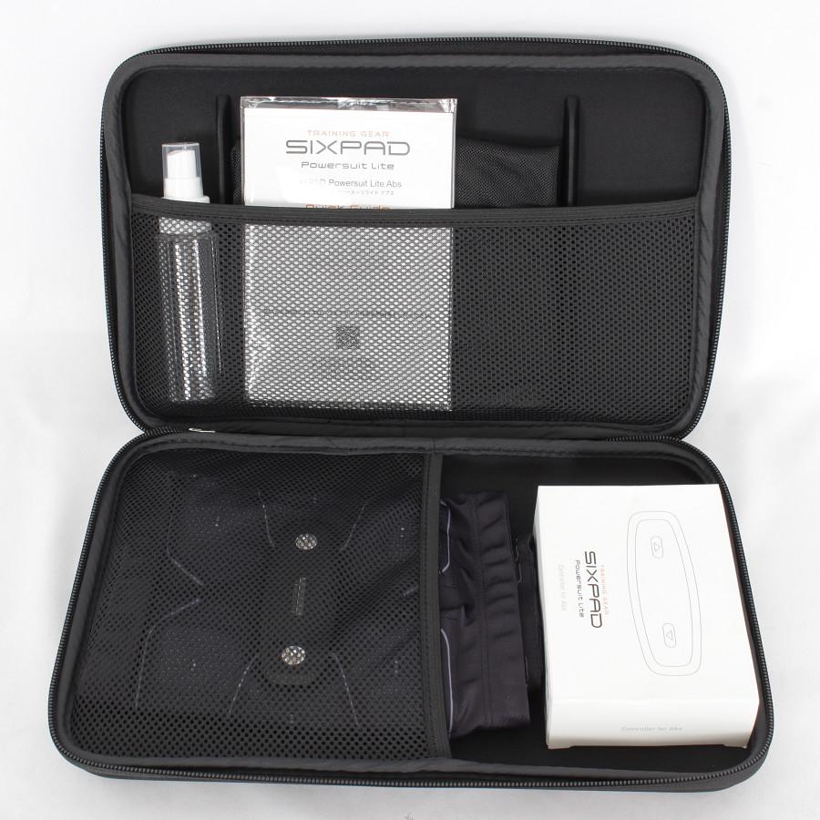 【美品/正規品】MTG シックスパッド パワースーツ ライト アブズ M リモコン付き SE-AT00B-M SIXPAD Powersuit Lite 本体|refun|12